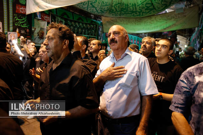 مراسم خیمه‌سوزان ظهر عاشورا در چهارراه گلوبندک تهران /2