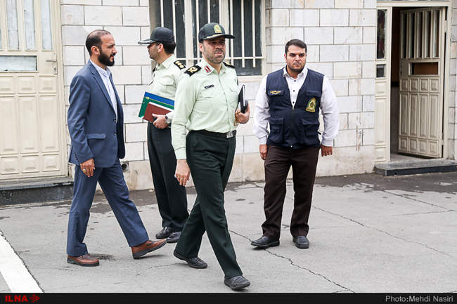  مراسم آغاز به کار قرارگاه انتظامی ترافیکی روح‌الله 