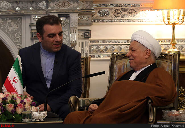 دیدار آیت الله هاشمی رفسنجانی با رئیس جمهوری ویتنام