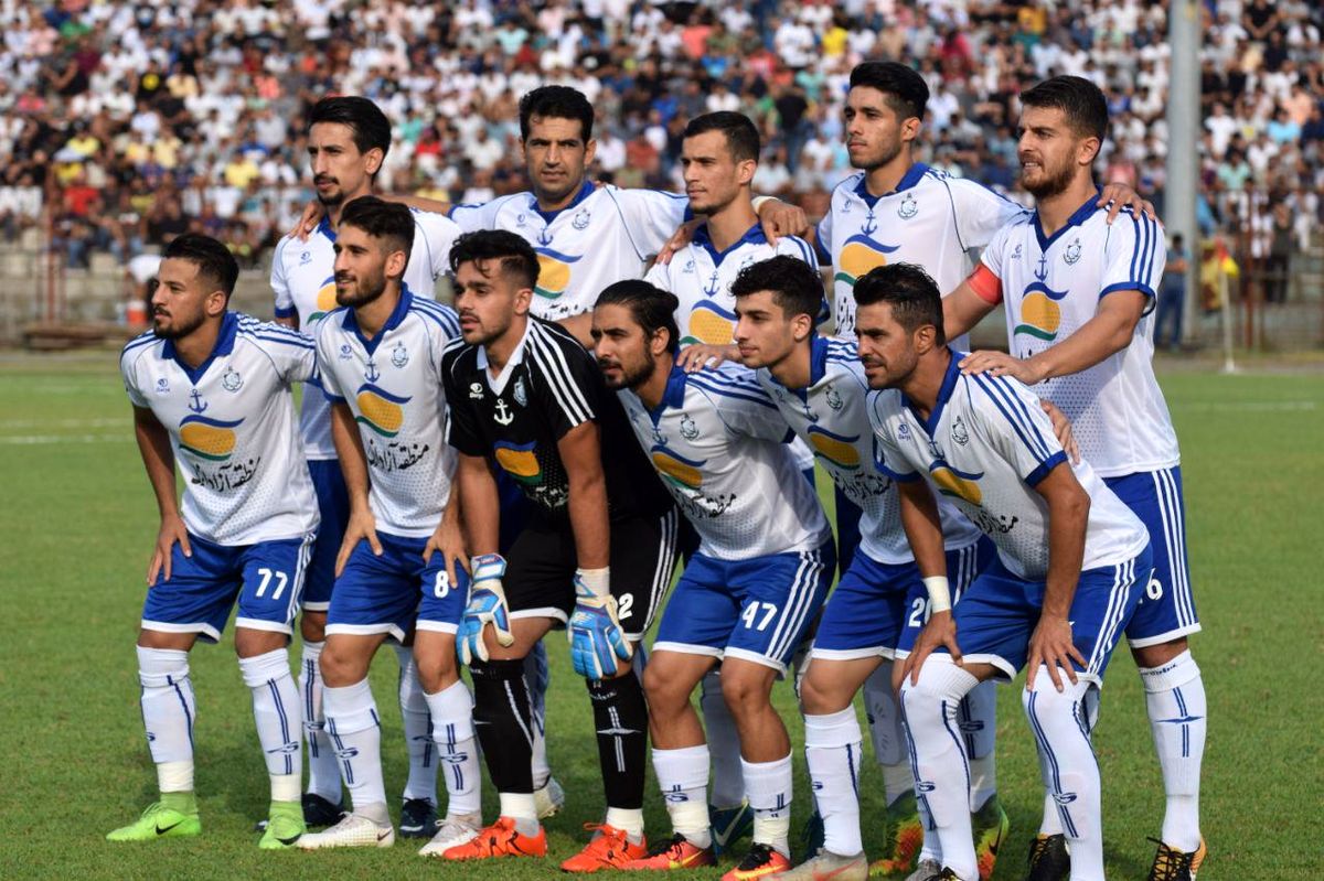 تساوی اکبر میثاقیان مقابل ملوان ب