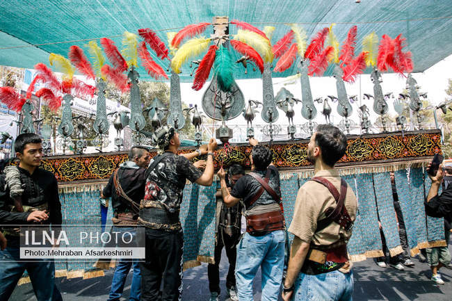 مراسم پیاده‌روی جاماندگان اربعین حسینی در تهران/ 2