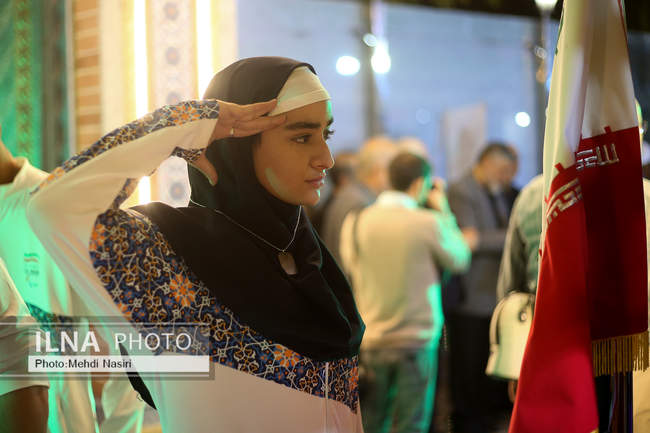 مراسم بدرقه «فرزندان ایران، سفیران پیروزی»