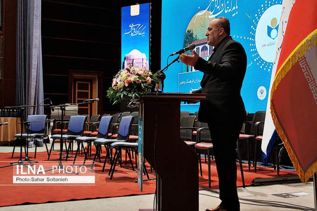 آئین نکوداشت نامداران فرهنگ و هنر قزوین