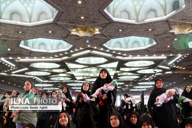 مراسم شیرخوارگان حسینی - تهران