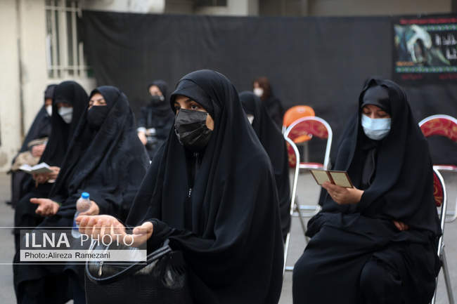 مراسم شب عاشورای عزاداری حضرت ابا عبدالله الحسین (ع) در خانه کارگر 