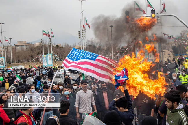 مراسم راهپیمایی ۲۲ بهمن در تهران ( 3 )