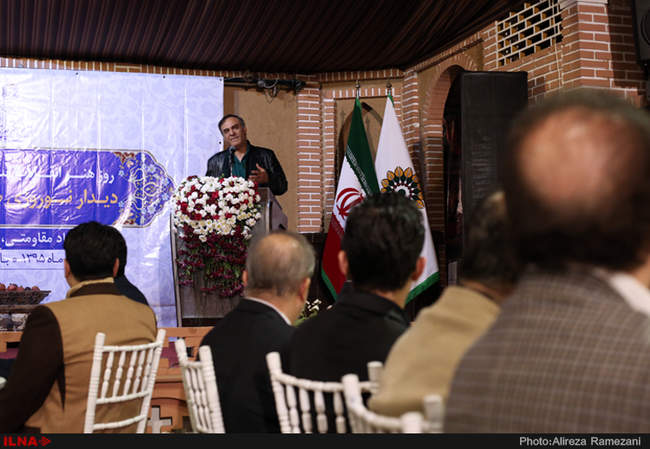 دیدار نوروزی رئیس سازمان فرهنگی‌هنری شهرداری با هنرمندان