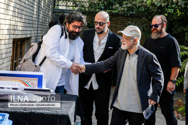 مراسم تشییع پیکر ناصر تقوایی