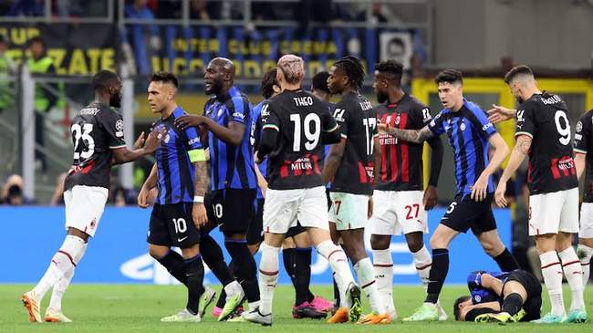 گزارش تصویری دیدار اینتر و میلان