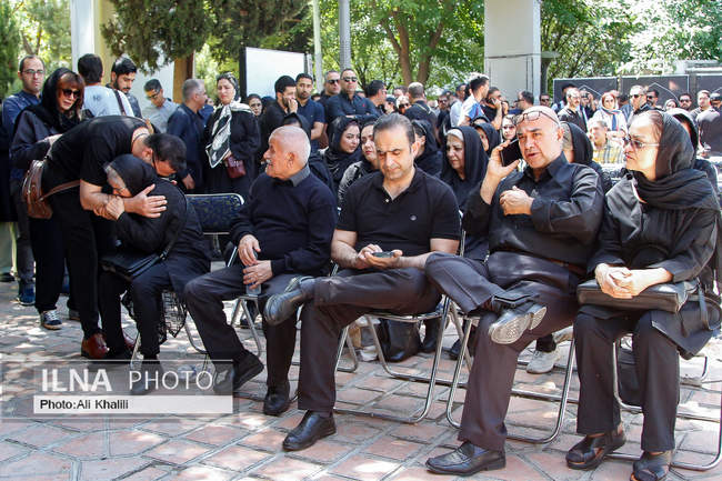 تشییع پیکر حمیدرضا درجاتی 