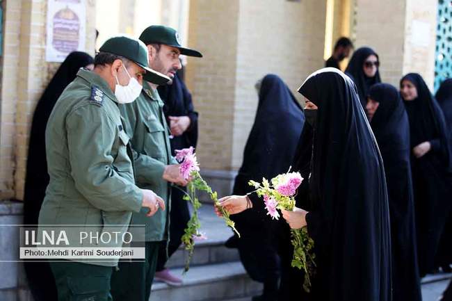 تشییع باشکوه شهدای مدافع امنیت در اصفهان 