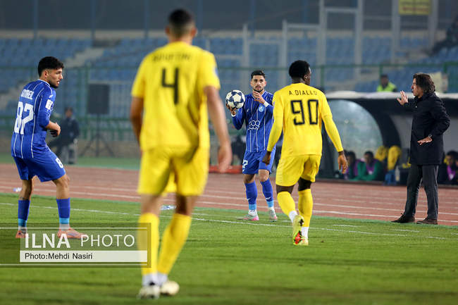 دیدار تیم ‌های فوتبال استقلال ایران و الوصل امارات