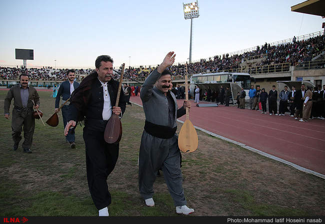 مراسم جشن نوروز در «ورزشگاه ۲۲ گولان» / سنندج