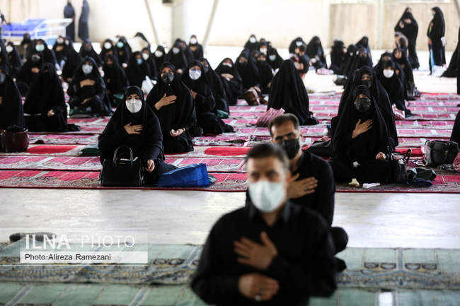 مراسم ظهر تاسوعا در دانشگاه تهران