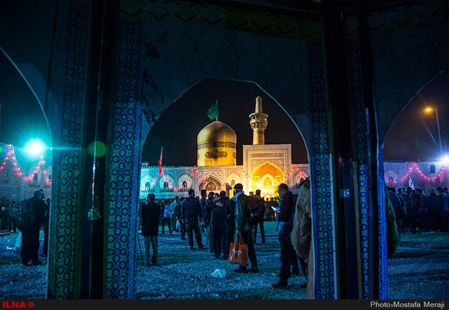 بازسازی صحن های حرم امام رضا در مرز مهران/7