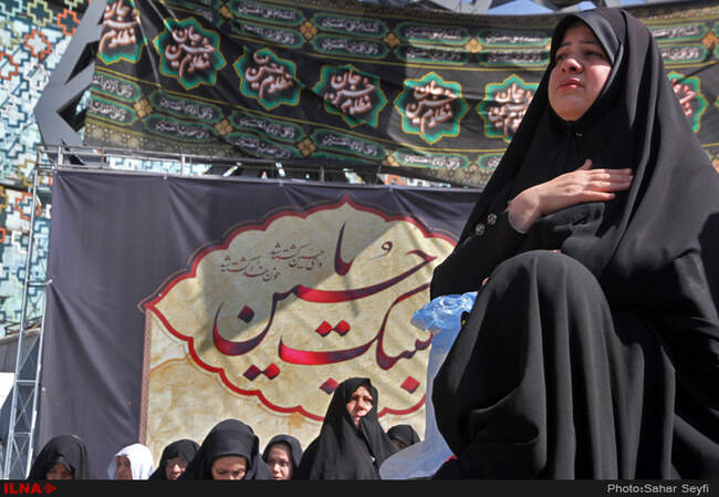 مراسم عاشورای حسینی در میدان امام حسین(ع)