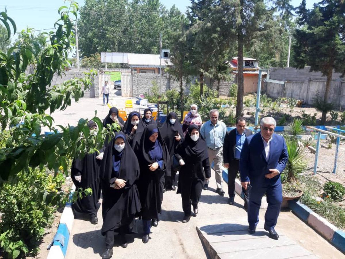 بازدید معاون استاندار گیلان از مرکز ترک اعتیاد بانوان در رشت 