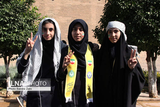 راهپیمایی ۱۳ آبان شیراز