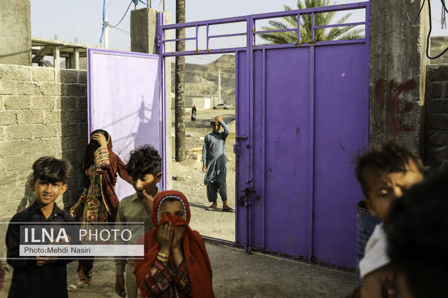 روستای پزم تیاب سیستان و بلوچستان بعد از سیل