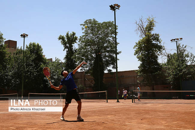 دومین مرحله اردوی تیم ملی تنیس مردان