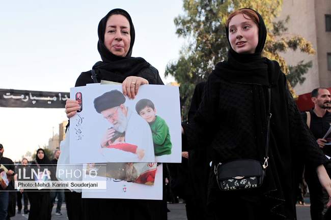  دومین روز مراسم وداع با رهبر شهید انقلاب در مصلای تهران/ 9