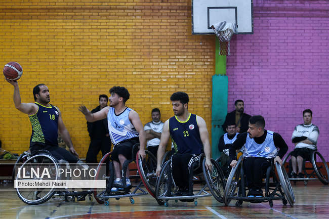 رقابت‌های لیگ ملی بسکتبال با ویلچر باشگاه‌های کشور
