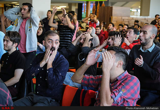 تماشای دیدار تیم‌های فوتبال کاشیما آنتلرز و پرسپولیس در پردیس چهارس