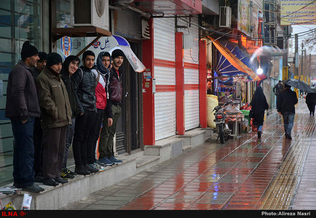 روزبارانی قزوین