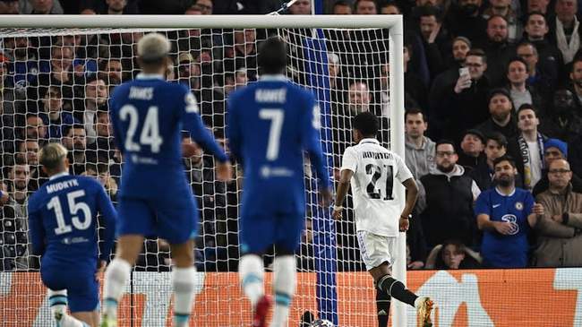 گزارش تصویری دیدار چلسی و رئال مادرید در شب صعود کهکشانی‌ها