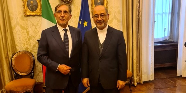سفیر ایران با رئیس سنای ایتالیا دیدار کرد