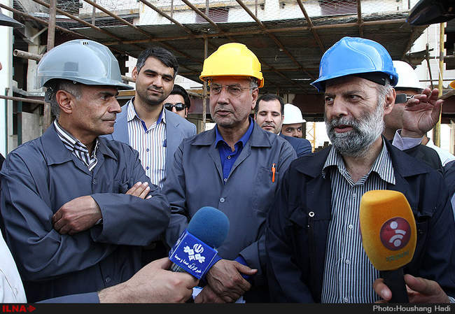 بازدید وزیر کار و دبیرکل خانه کارگر از کارگاه‌های ساختمانی استان ته