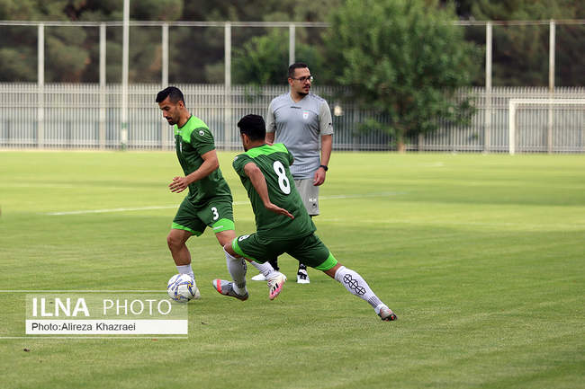 تمرین تیم ملی فوتبال
