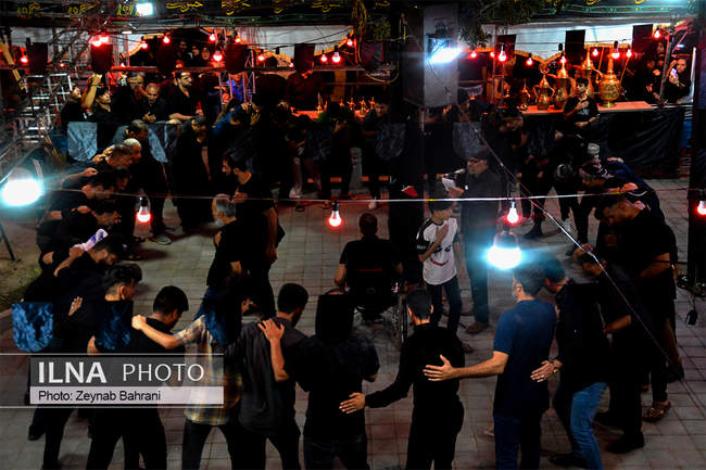 مراسم سینی گردانی شهرک عرب ها