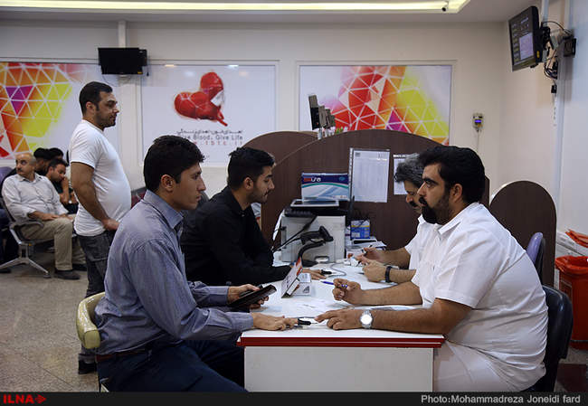 اهدای خون یک هزار و ۳۳۵ تهرانی در شب بیست و یکم ماه رمضان