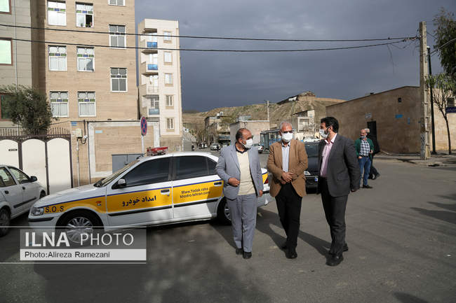 بازدید علی ربیعی از کارگاه حمایت از بانوان سرپرست خانوار