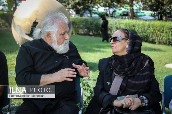 مراسم تشییع پیکر مسعود عربشاهی 