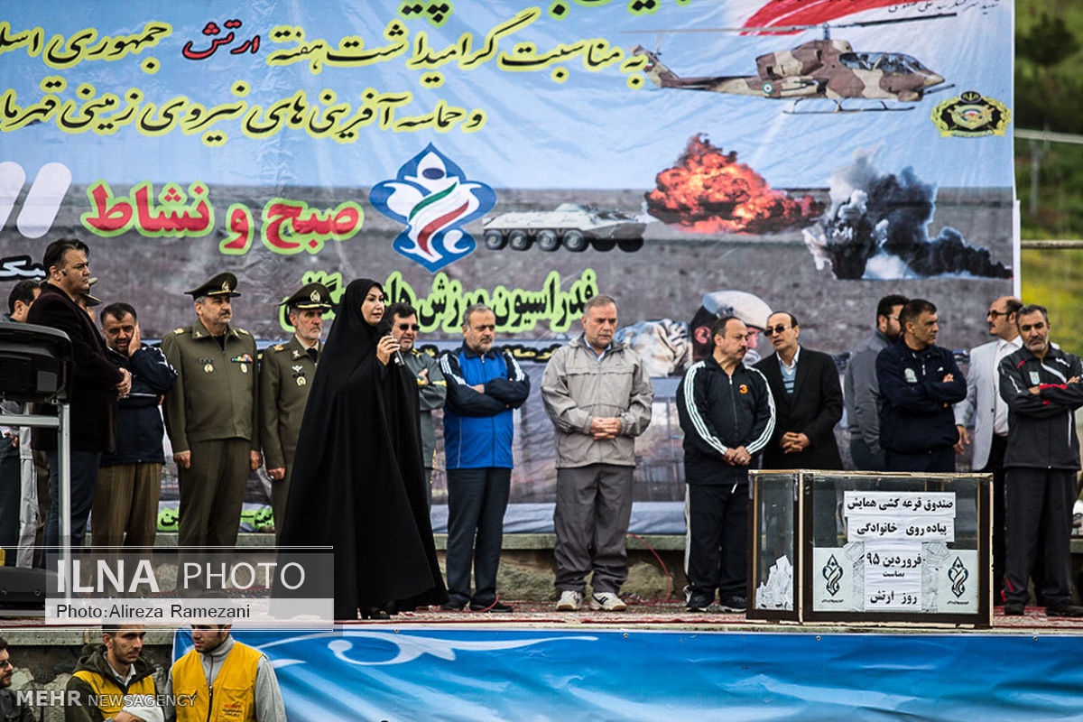 همایش بزرگ پیاده‌روی خانواده در قزوین برگزار شد