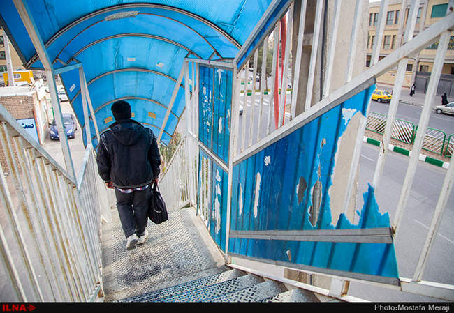 پل‌هایی بدون عابر پیاده در قم