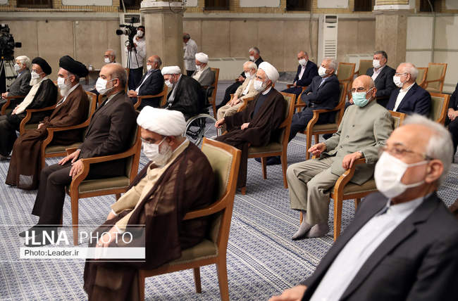 دیدار رئیس‌ و اعضای مجمع تشخیص مصلحت نظام با رهبر انقلاب