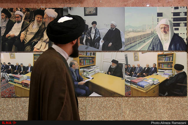  مراسم اولین سالگرد درگذشت آیت‌الله موسوی اردبیلی 