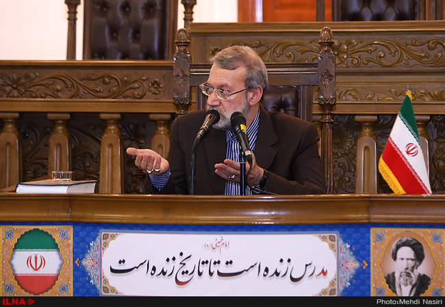 نشست خبری علی لاریجانی  رئیس مجلس شورای اسلامی 