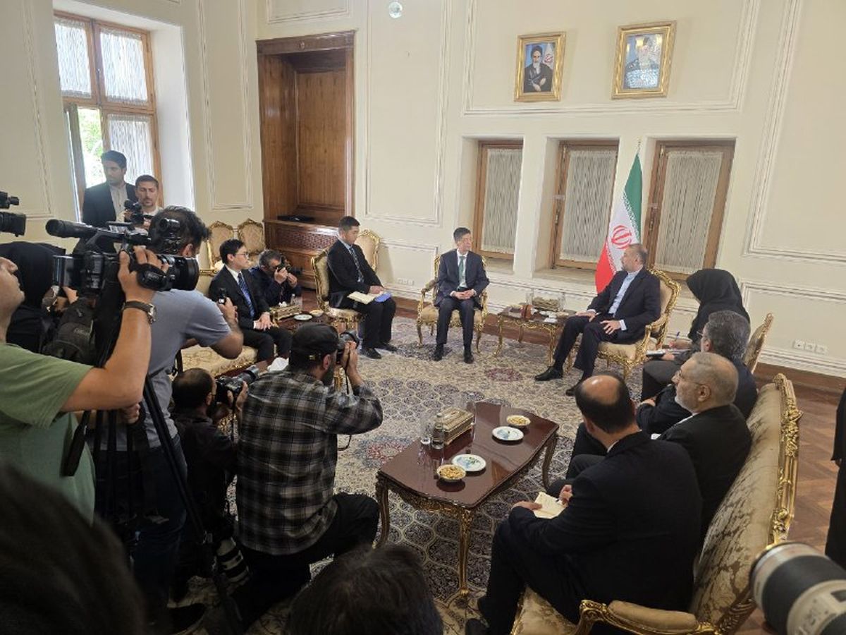 دیدار سفیر جدید چین با امیرعبدالهیان 
