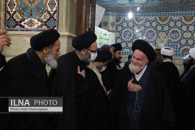 تشییع و تدفین آیت‌الله علوی گرگانی در قم