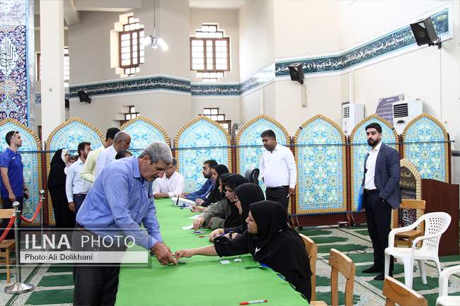 گزارش تصویری انتخابات ریاست جمهوری در بندرعباس - ایلنا - 17