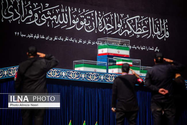  دومین روز مراسم وداع با رهبر شهید انقلاب در مصلای تهران/ 12