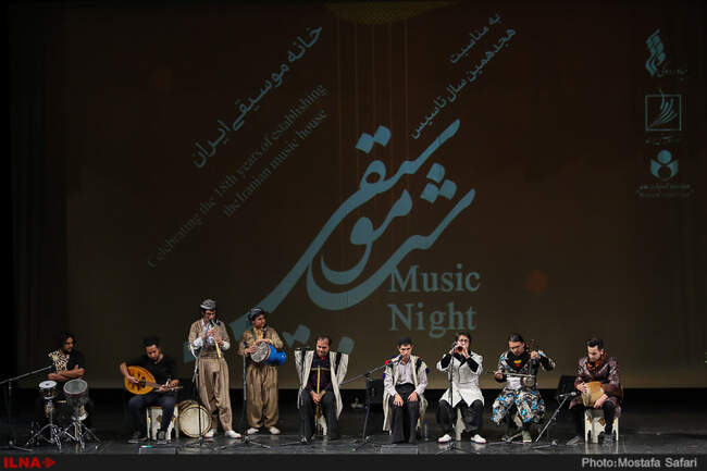 تصاویر گردهمایی هنرمندان در جشن خانه موسیقی در تالار وحدت