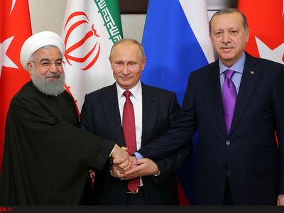 بیانیه روسای جمهوری ایران، روسیه و ترکیه/ تا شکست نهایی تروریست‌ها به همکاری با یکدیگر ادامه می‌دهیم