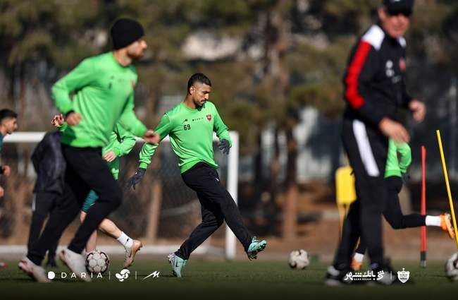 گزارش تصویری تمرین‌ روز پنجشنبه پرسپولیس