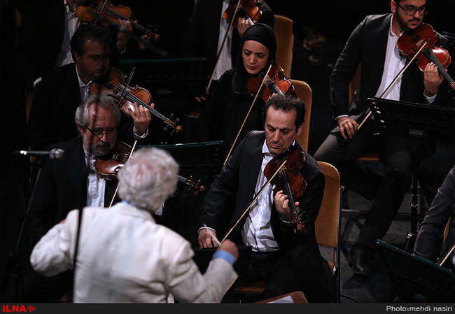 کنسرت ارکستر موسیقی ملی به رهبری لوریس چکناواریان