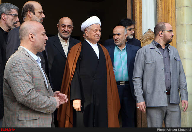 دیدار آیت الله هاشمی رفسنجانی با رئیس جمهوری ویتنام